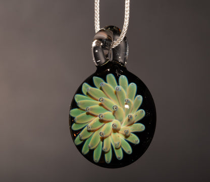 Universe Implosion Pendant | Cosmic Borosilicate Glass Necklace | Handmade Galaxy Jewelry | One of a Kind Art
