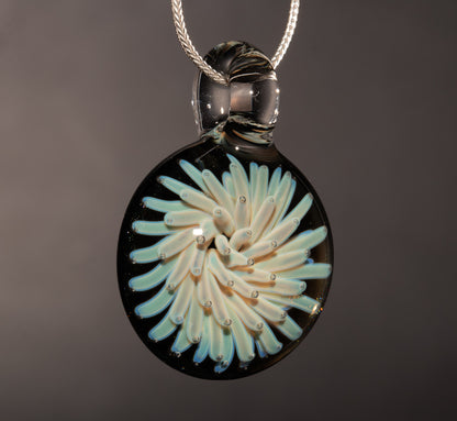 Cosmic Implosion Glass Pendant | Galaxy Inspired Borosilicate Jewelry | Handmade Space Necklace | Celestial Art Gift