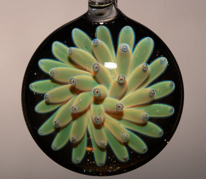 Universe Implosion Pendant | Cosmic Borosilicate Glass Necklace | Handmade Galaxy Jewelry | One of a Kind Art