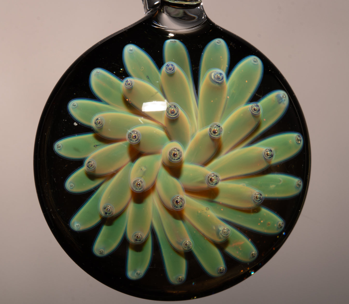 Universe Implosion Pendant | Cosmic Borosilicate Glass Necklace | Handmade Galaxy Jewelry | One of a Kind Art