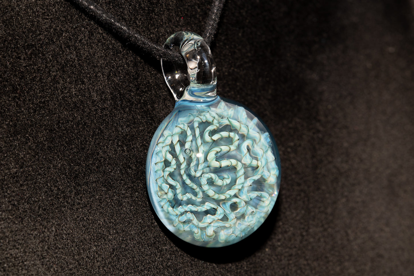 Coral Reef Glass Pendant Necklace | Handblown Borosilicate Ocean Jewelry | Beach & Sea Inspired Gift