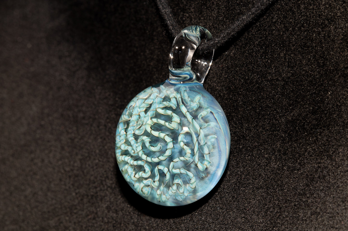 Coral Reef Glass Pendant Necklace | Handblown Borosilicate Ocean Jewelry | Beach & Sea Inspired Gift