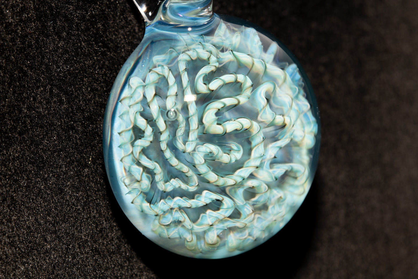 Coral Reef Glass Pendant Necklace | Handblown Borosilicate Ocean Jewelry | Beach & Sea Inspired Gift