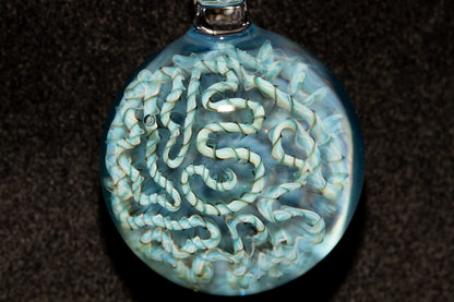 Coral Reef Glass Pendant Necklace | Handblown Borosilicate Ocean Jewelry | Beach & Sea Inspired Gift