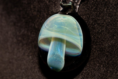 Handmade Glass Mushroom Pendant | Woodland Forest Jewelry | Collector Art Necklace | Unique Gift