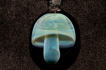 Handmade Glass Mushroom Pendant | Woodland Forest Jewelry | Collector Art Necklace | Unique Gift