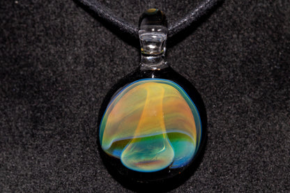 Handmade Glass Mushroom Pendant | Woodland Forest Jewelry | Collector Art Necklace | Unique Gift