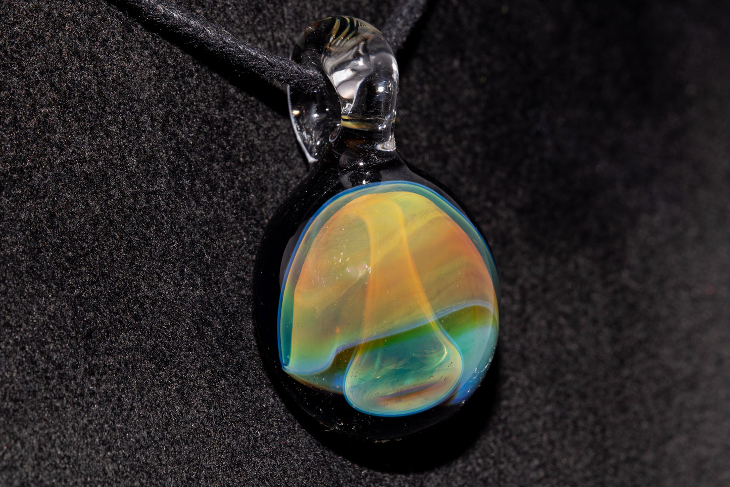 Handmade Glass Mushroom Pendant | Woodland Forest Jewelry | Collector Art Necklace | Unique Gift