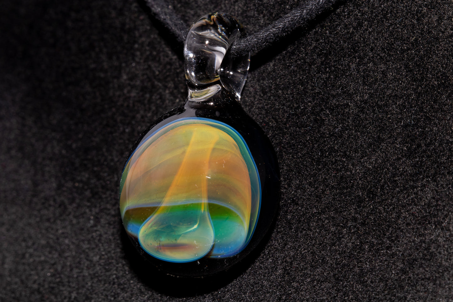 Handmade Glass Mushroom Pendant | Woodland Forest Jewelry | Collector Art Necklace | Unique Gift