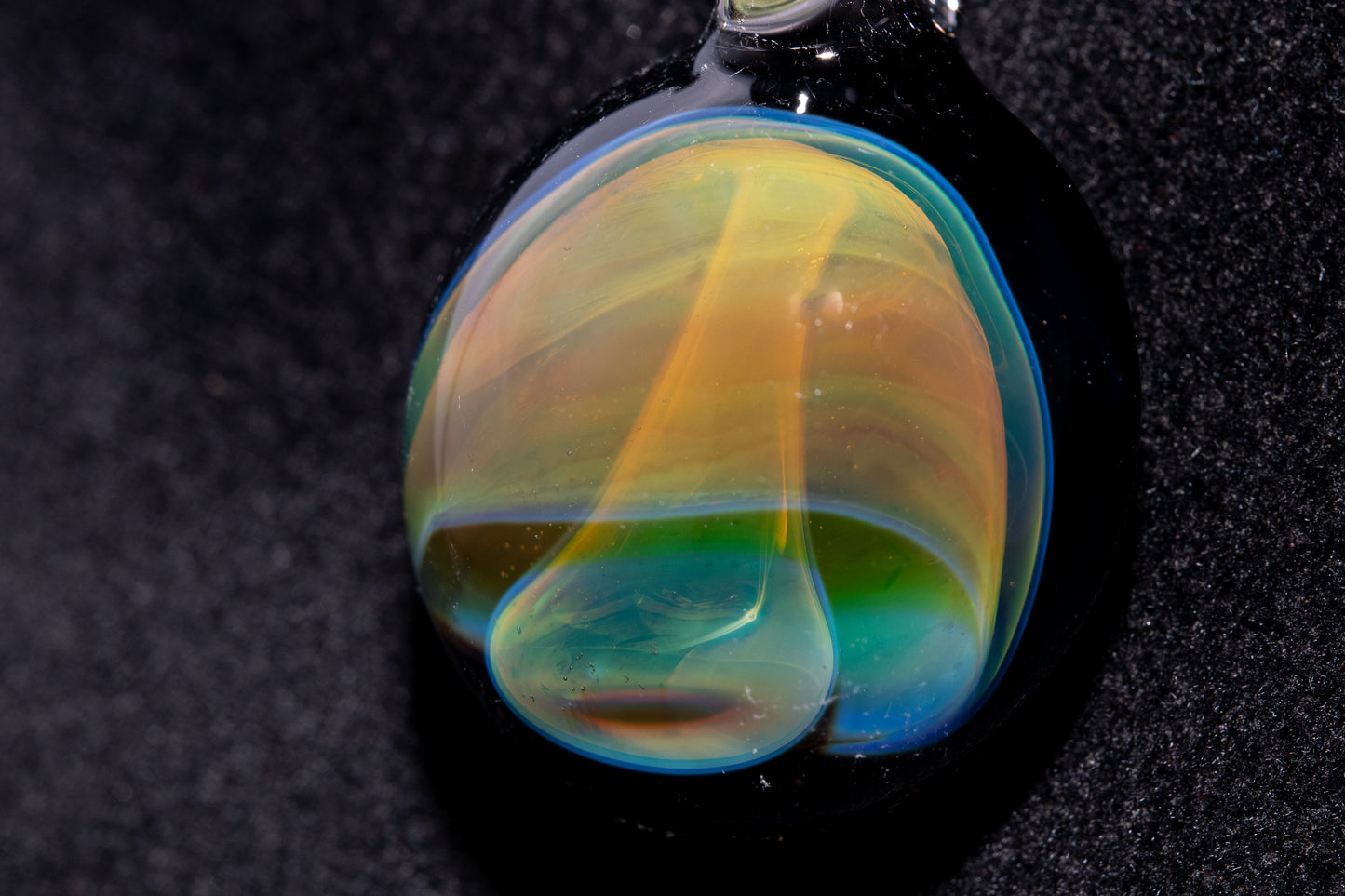 Handmade Glass Mushroom Pendant | Woodland Forest Jewelry | Collector Art Necklace | Unique Gift