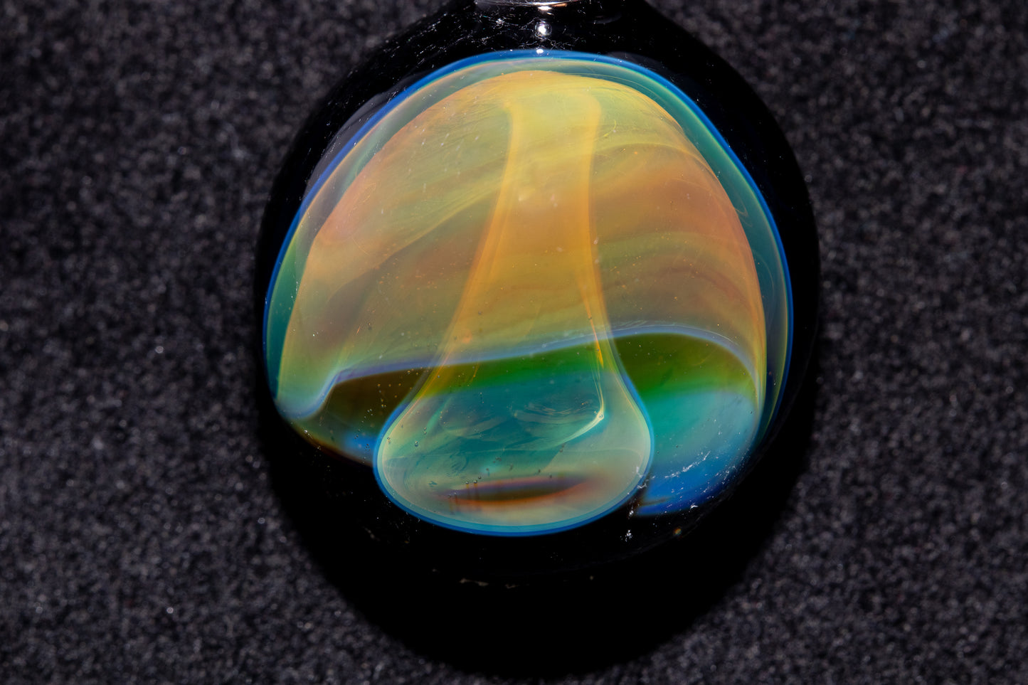 Handmade Glass Mushroom Pendant | Woodland Forest Jewelry | Collector Art Necklace | Unique Gift