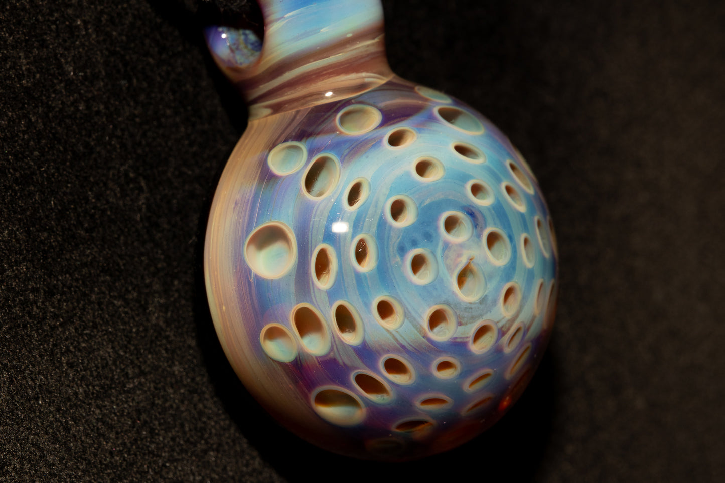 Lotus Pod Glass Pendant | Handcrafted Necklace | Awakening & Renewal Jewelry | Unique Artisan Gift