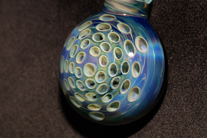 Handmade Glass Lotus Pendant | Symbol of Growth & Transformation | Artistic Necklace | One of a Kind Jewelry