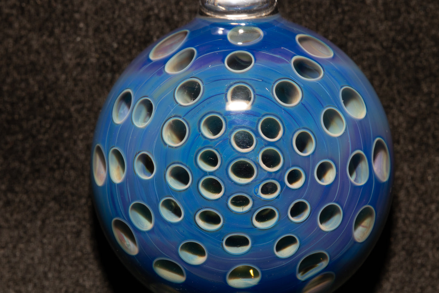 Artisan Glass Lotus Pod Pendant | Transformation Symbol Jewelry | Handmade Necklace | Unique Glass Art Gift