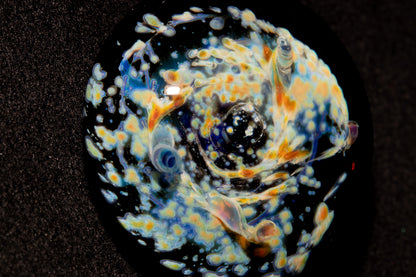 Cosmic Nebula Pendant | Handmade Space Glass Jewelry | Galaxy Necklace | Celestial Art Gift | Astronomy Inspired
