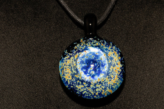 Handmade Galaxy Pendant | Cosmic Space Jewelry | Celestial Glass Necklace | NASA-Inspired Art | Unique Gift Idea