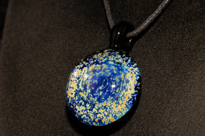 Handmade Galaxy Pendant | Cosmic Space Jewelry | Celestial Glass Necklace | NASA-Inspired Art | Unique Gift Idea