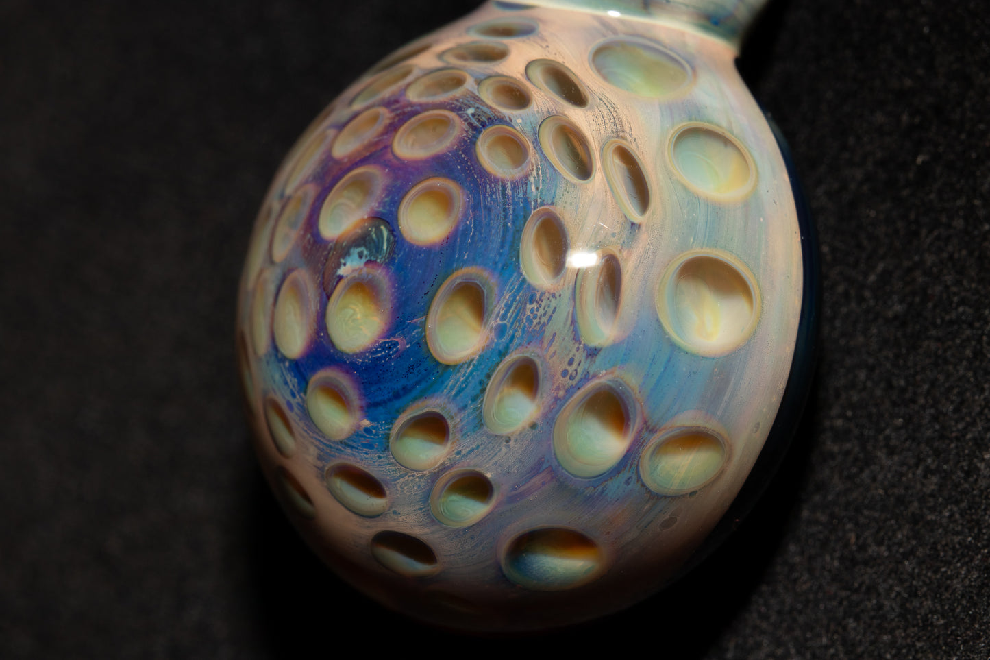 Lotus Pod Glass Pendant | Handcrafted Necklace | Awakening & Renewal Jewelry | Unique Artisan Gift