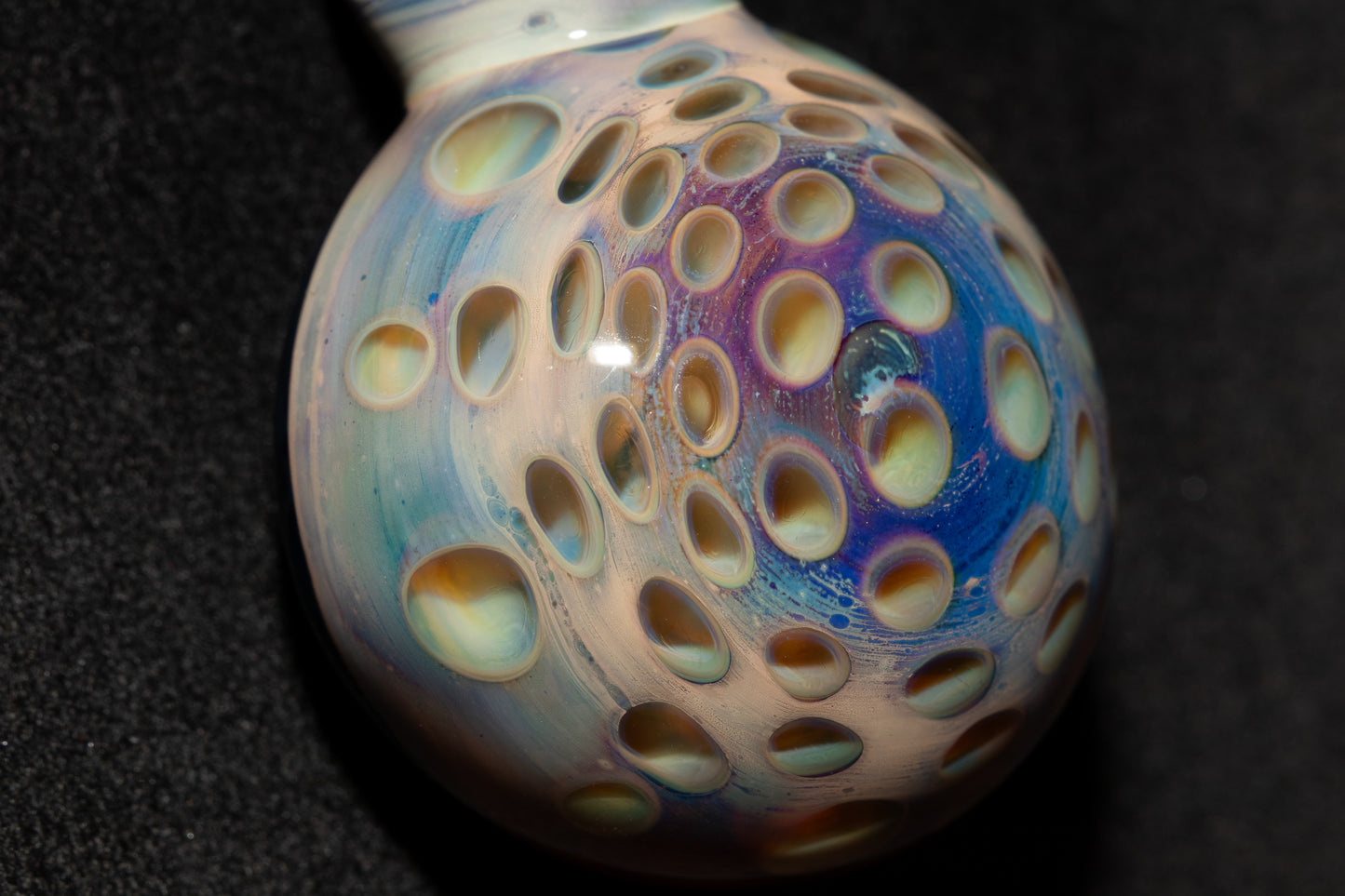 Lotus Pod Glass Pendant | Handcrafted Necklace | Awakening & Renewal Jewelry | Unique Artisan Gift