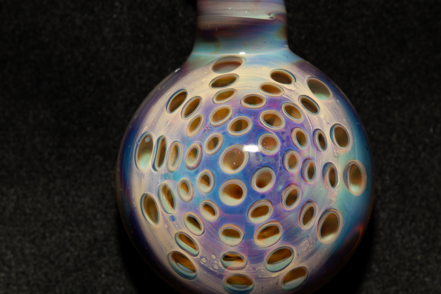 Glass Lotus Pod Pendant | Handmade Jewelry | Symbol of Transformation & Awakening | Artisan Glass Necklace Gift