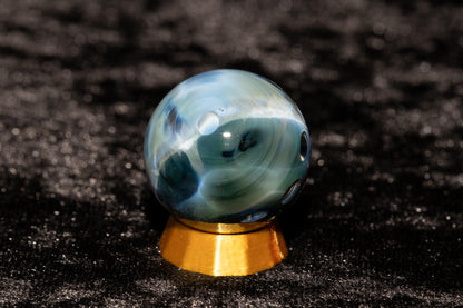 Lotus Pod Glass Marble Set | 25mm Glass Marbles | Handblown Borosilicate Glass | Collectible Functional