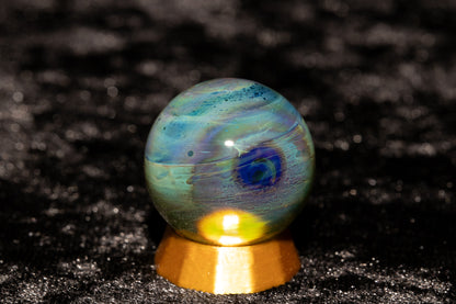 Matching Solid Color Marble Set | 25mm Glass Marbles | Handblown Borosilicate Glass | Collectible Functional Glass