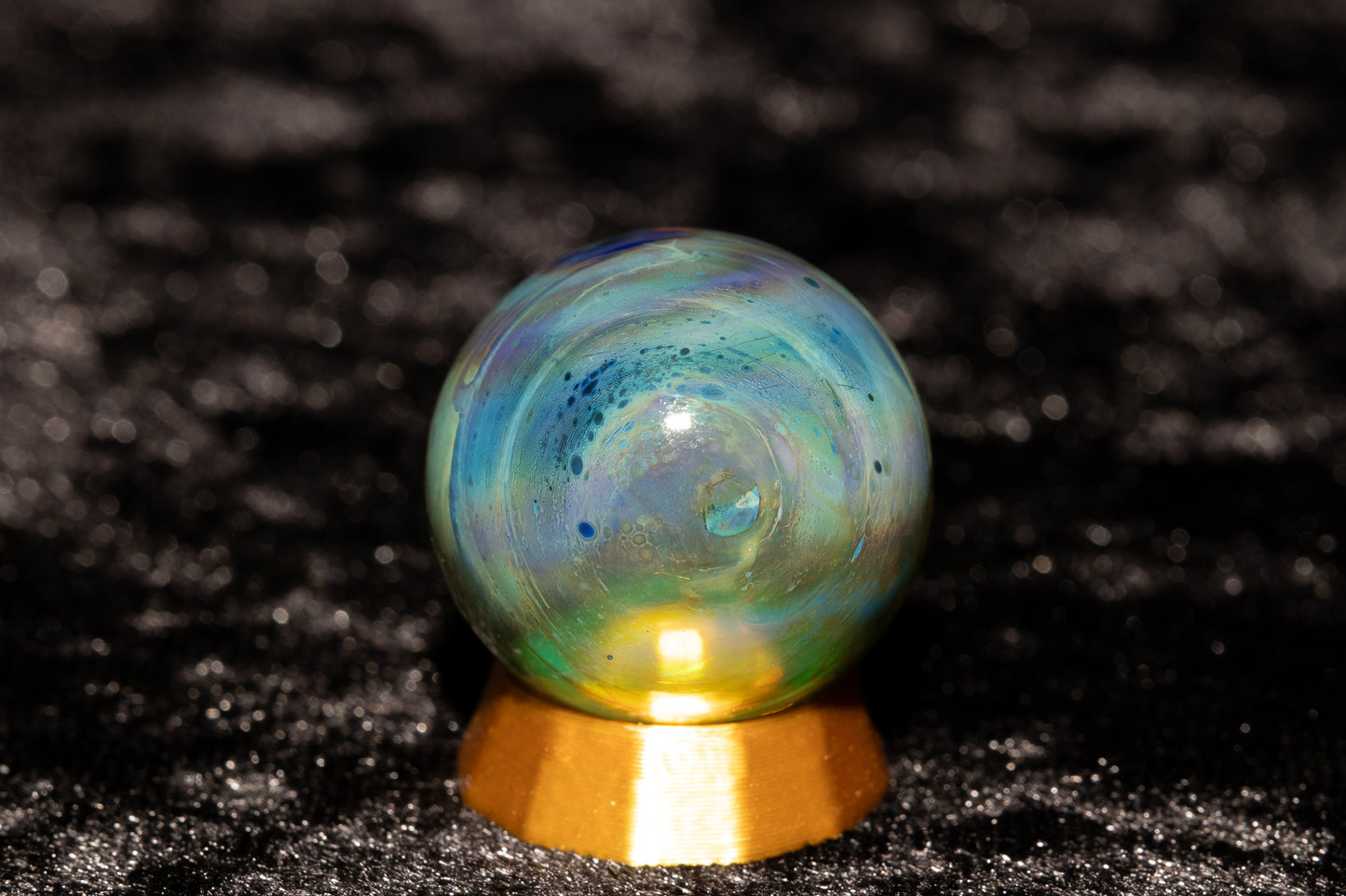 Matching Solid Color Marble Set | 25mm Glass Marbles | Handblown Borosilicate Glass | Collectible Functional Glass