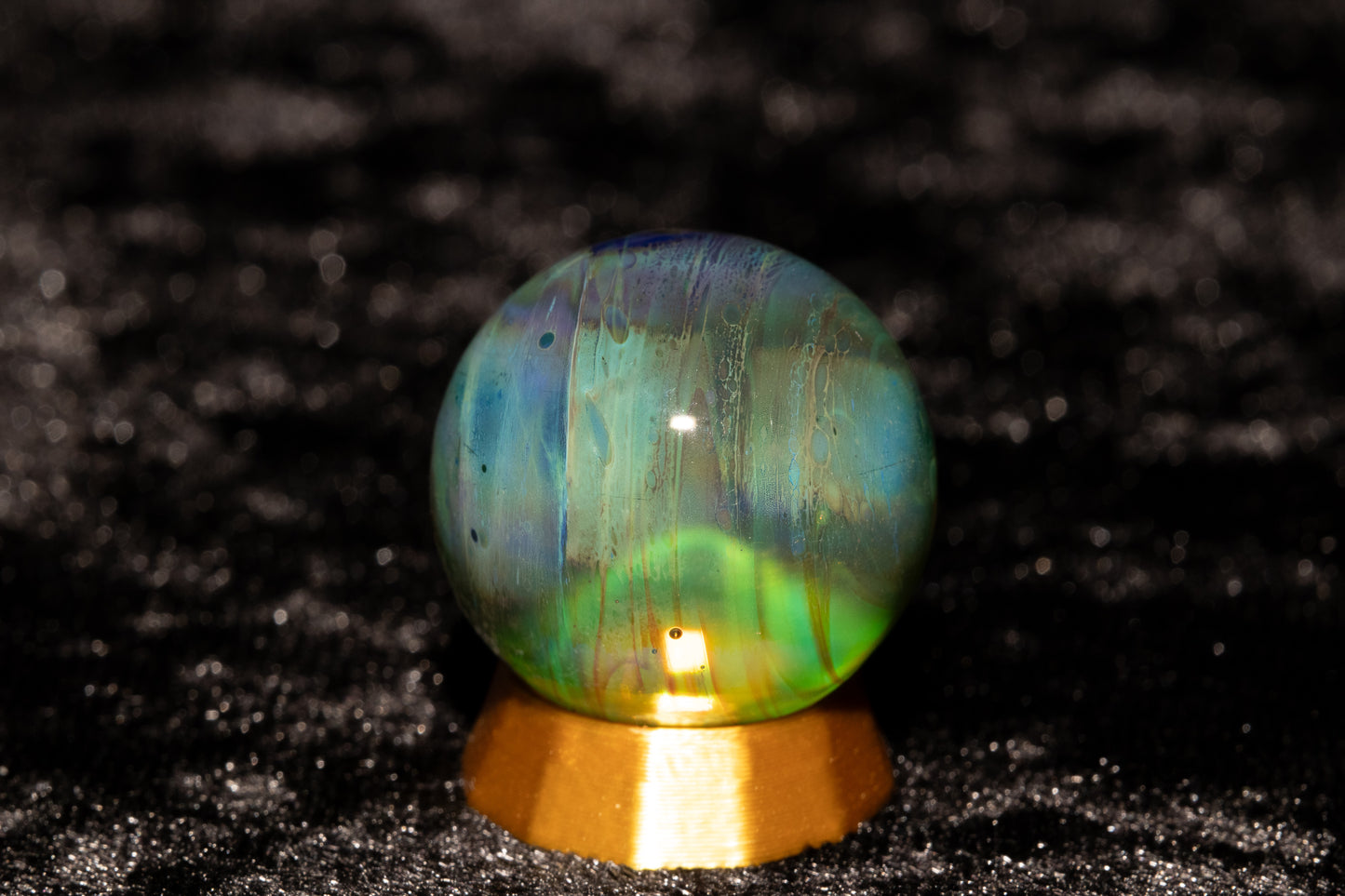 Matching Solid Color Marble Set | 25mm Glass Marbles | Handblown Borosilicate Glass | Collectible Functional Glass