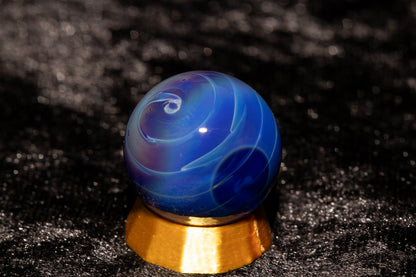 Matching Solid Color Marble Set | 25mm Glass Marbles | Handblown Borosilicate Glass | Collectible Functional Glass