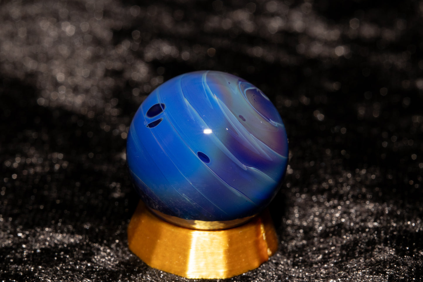 Matching Solid Color Marble Set | 25mm Glass Marbles | Handblown Borosilicate Glass | Collectible Functional Glass