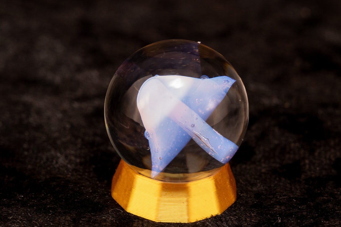 Mushroom Glass Marble Set | 25mm Glass Marbles | Handblown Borosilicate Glass | Collectible Functional Glass