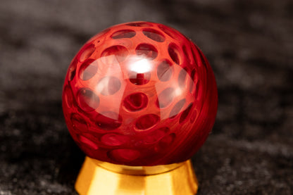 Lotus Pod Glass Marble Set | 25mm Glass Marbles | Handblown Borosilicate Glass | Collectible Functional