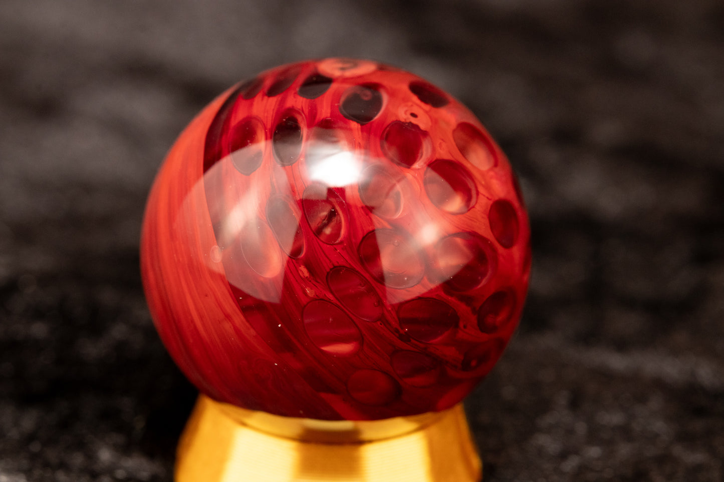 Lotus Pod Glass Marble Set | 25mm Glass Marbles | Handblown Borosilicate Glass | Collectible Functional