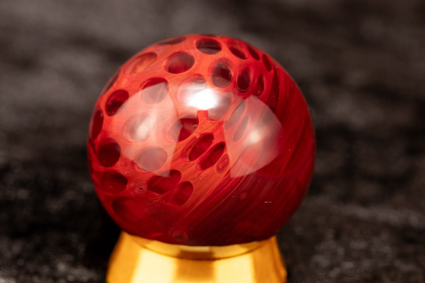 Lotus Pod Glass Marble Set | 25mm Glass Marbles | Handblown Borosilicate Glass | Collectible Functional