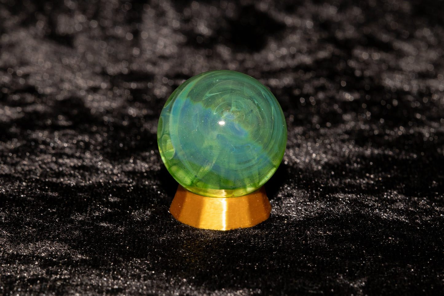 Lotus Pod Glass Marble Set | 25mm Glass Marbles | Handblown Borosilicate Glass | Collectible Functional