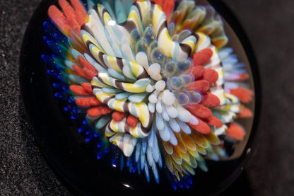 Coral Reef Pendant | Borosilicate Glass Ocean Jewelry | Beach Accessories | Sea Glass Necklace