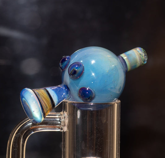 Heady Glass Top | 20-25mm Quartz Fit | Heady Bubble Cap | Functional Glass Piece