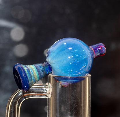 Heady Glass Top | 20-25mm Quartz Fit | Heady Bubble Cap | Functional Glass Piece