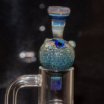 Heady Glass Top | 20-25mm Quartz Fit | Heady Bubble Cap | Functional Glass Piece