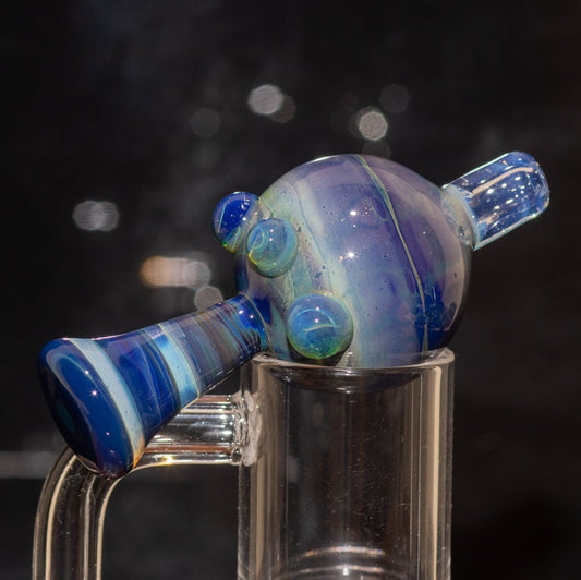 Heady Glass Top | 20-25mm Quartz Fit | Heady Bubble Cap | Functional Glass Piece