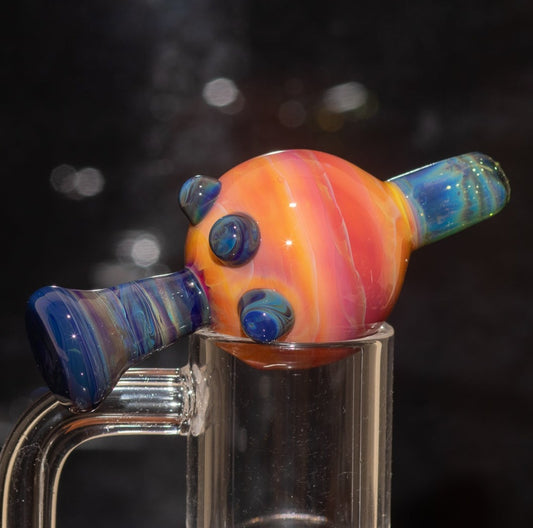 Heady Glass Top | 20-25mm Quartz Fit | Heady Bubble Cap | Functional Glass Piece