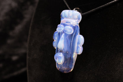 Glass Tiki Pendant | Sculpted Head Necklace | Heady Tiki Jewelry | Cult of Tiki Easter | Borosilicate Island Accessories