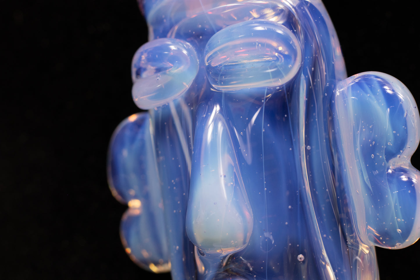 Glass Tiki Pendant | Sculpted Head Necklace | Heady Tiki Jewelry | Cult of Tiki Easter | Borosilicate Island Accessories