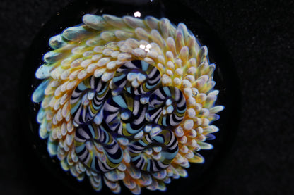 Coral Reef Pendant | Borosilicate Glass Ocean Jewelry | Beach Accessories | Sea Glass Necklace