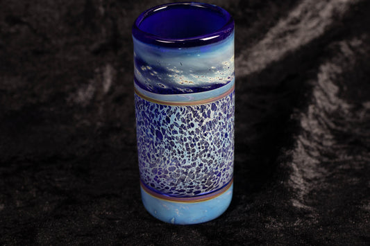 Polar Opposites Shot Glass | Heady Barware | Liqueur Cordial Glass | After Dinner Drink Set | Handmade Blown Shot glass