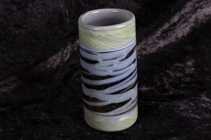 Polar Opposites Shot Glass | Heady Opal Barware | Liqueur Cordial Glass | After Dinner Drink Set | Handmade Blown Shot glass