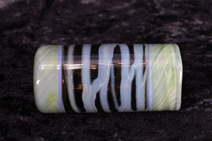 Polar Opposites Shot Glass | Heady Opal Barware | Liqueur Cordial Glass | After Dinner Drink Set | Handmade Blown Shot glass