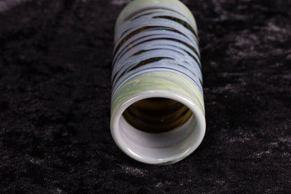 Polar Opposites Shot Glass | Heady Opal Barware | Liqueur Cordial Glass | After Dinner Drink Set | Handmade Blown Shot glass