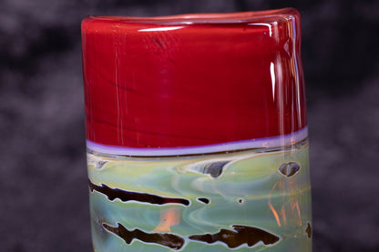 Polar Opposites Shot Glass | Heady Barware | Liqueur Cordial Glass | After Dinner Drink Set | Handmade Blown Shot glass