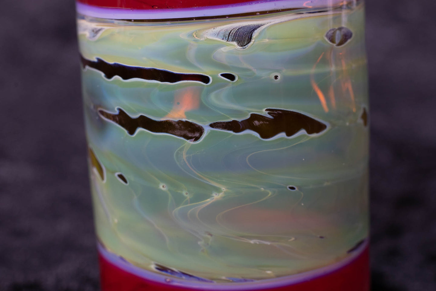 Polar Opposites Shot Glass | Heady Barware | Liqueur Cordial Glass | After Dinner Drink Set | Handmade Blown Shot glass